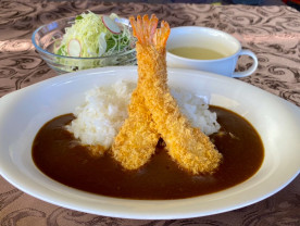 エビフライカレー <span class="orange"> NEW!2月~ </span>追加なし