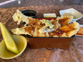 穴子天丼 <span class="orange"> NEW!2月~ </span>追加550円